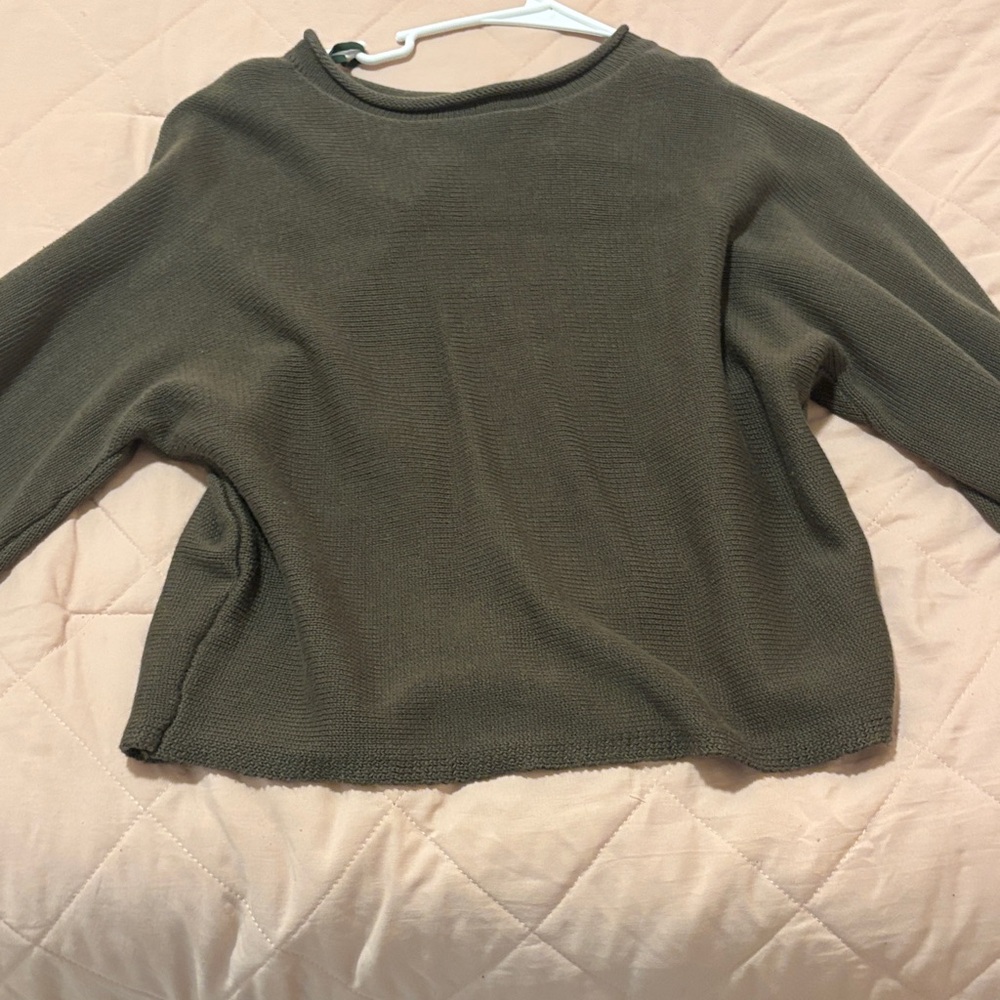 Women's Olive Sweater